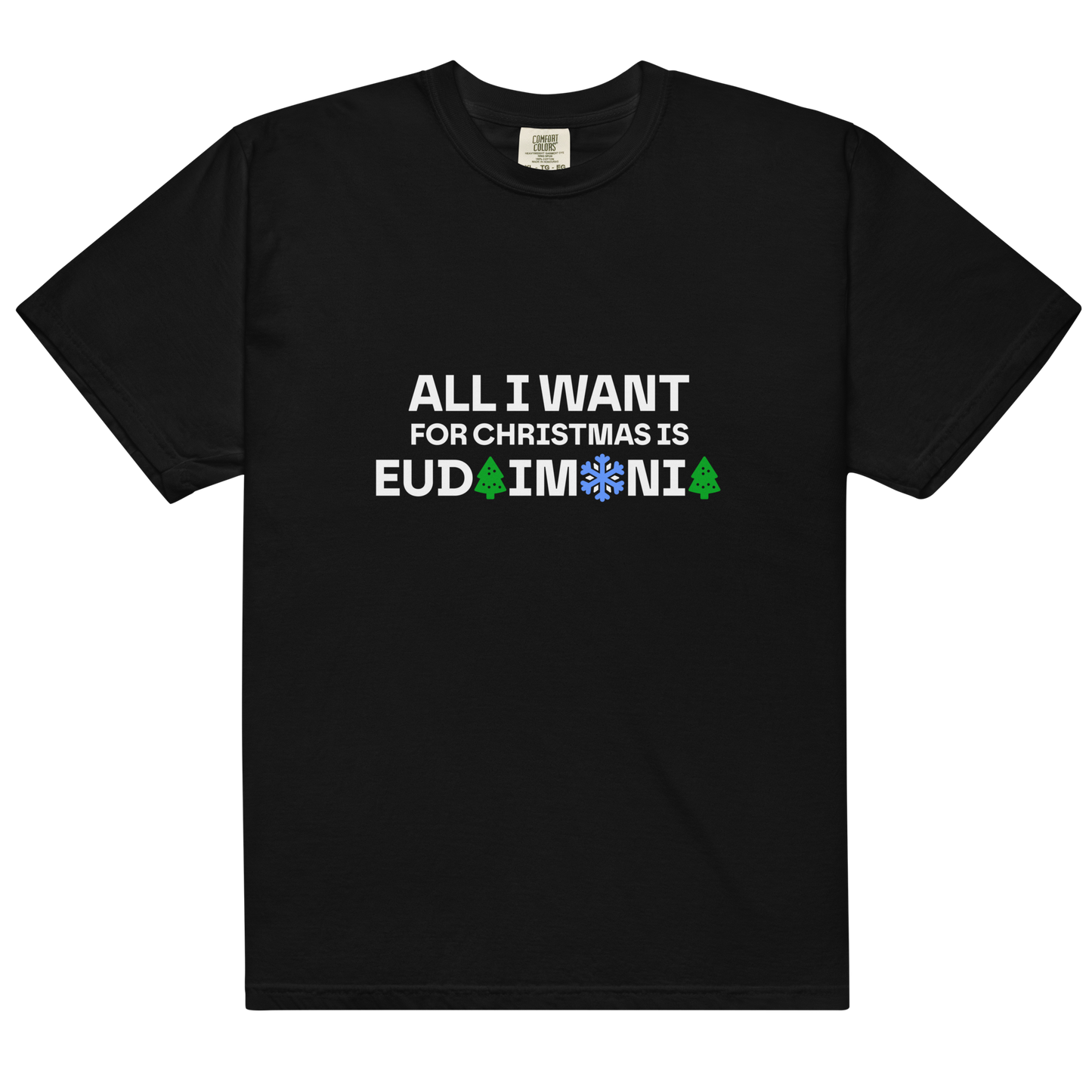 Heavyweight tee in colors - Eudaimonia / Unisex