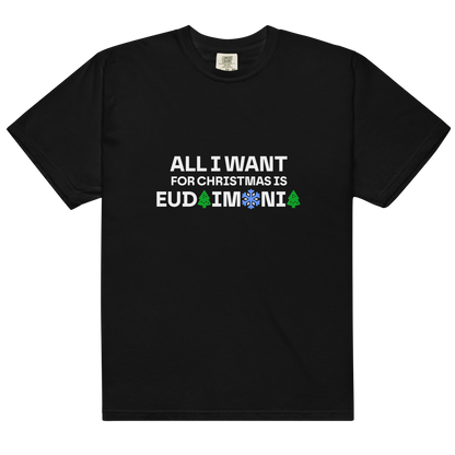 Heavyweight tee in colors - Eudaimonia / Unisex