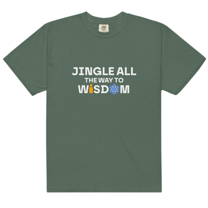 Heavyweight tee in colors - Wisdom / Unisex