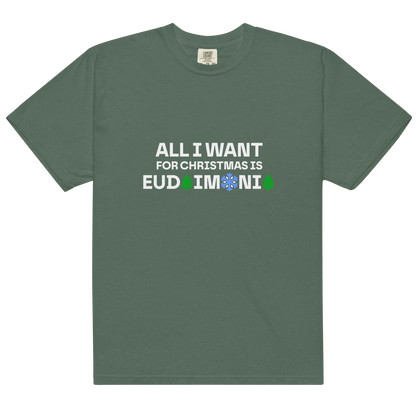 Heavyweight tee in colors - Eudaimonia / Unisex