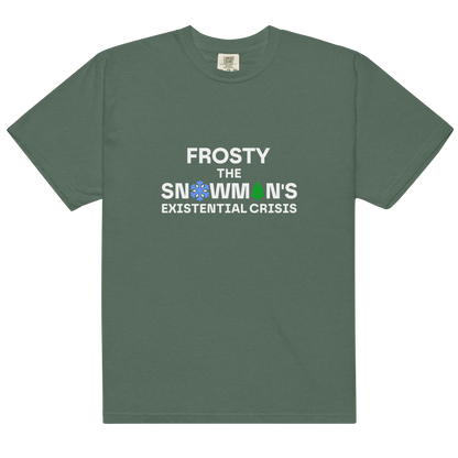 Heavyweight tee in colors - Snowman / Unisex
