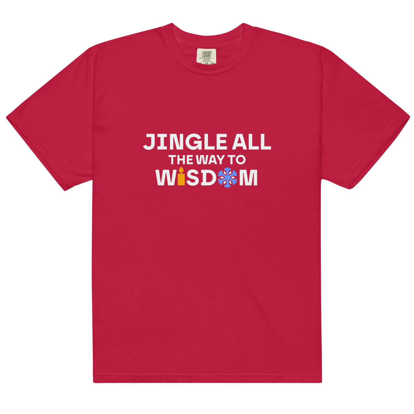 Heavyweight tee in colors - Wisdom / Unisex