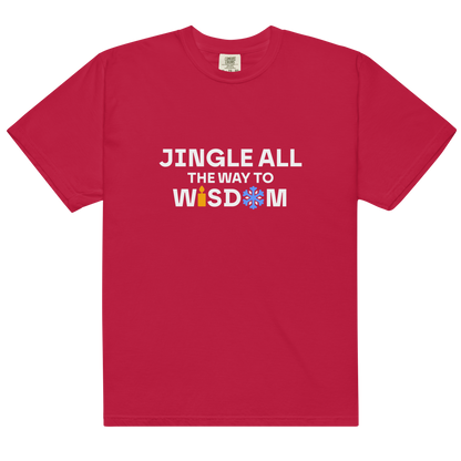 Heavyweight tee in colors - Wisdom / Unisex
