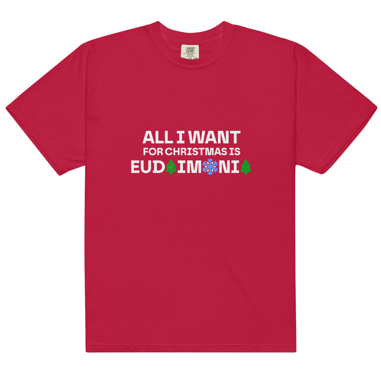 Heavyweight tee in colors - Eudaimonia / Unisex