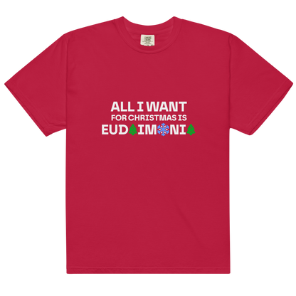 Heavyweight tee in colors - Eudaimonia / Unisex