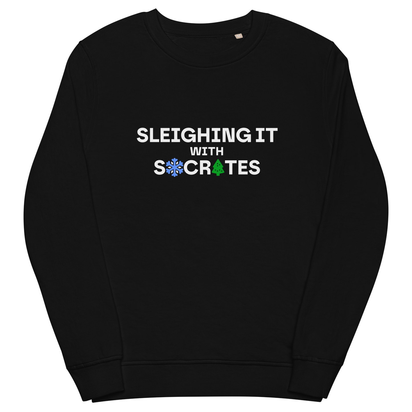 Organic sweatshirt in colors - Socrates / Unisex