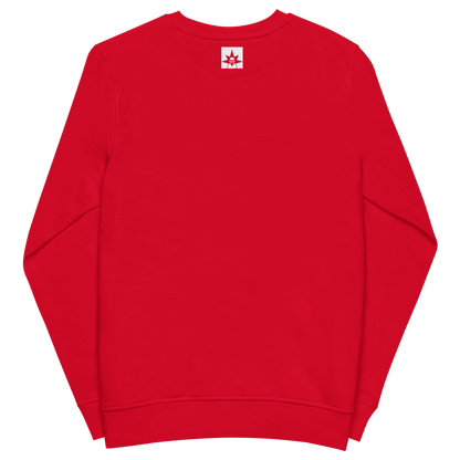 Organic sweatshirt in colors - Mistletoe / Unisex