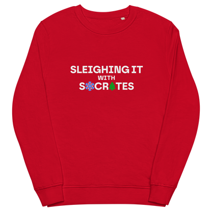 Organic sweatshirt in colors - Socrates / Unisex